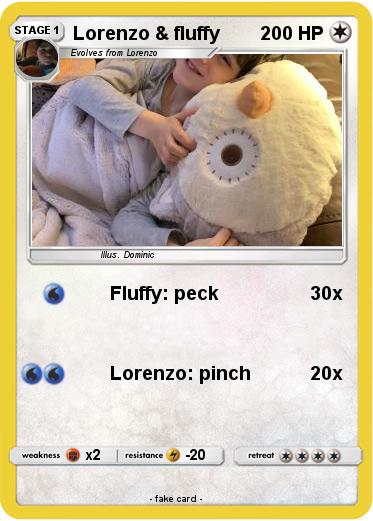Pokemon Lorenzo & fluffy