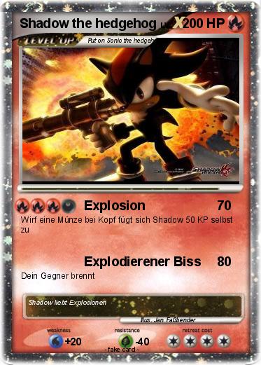 Pokemon Shadow the hedgehog