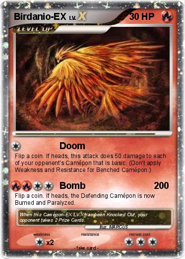 Pokemon Birdanio-EX