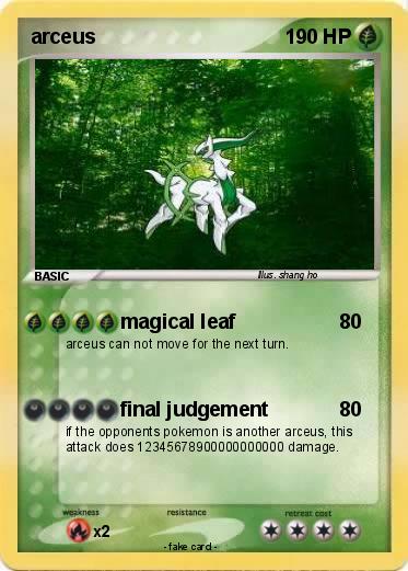 Pokemon arceus