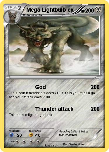 Pokemon Mega Lightbulb ex