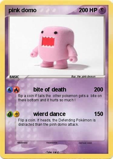 Pokemon pink domo