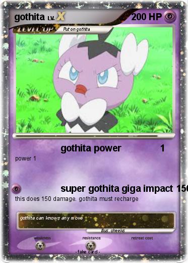 Pokemon gothita