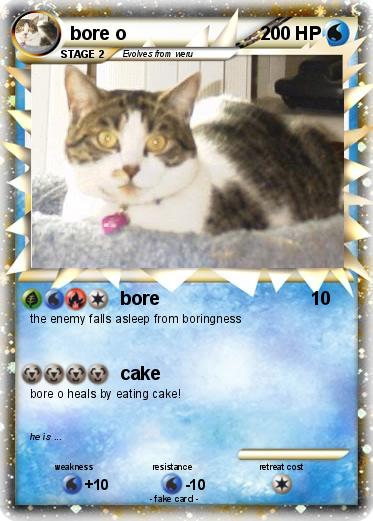 Pokemon bore o