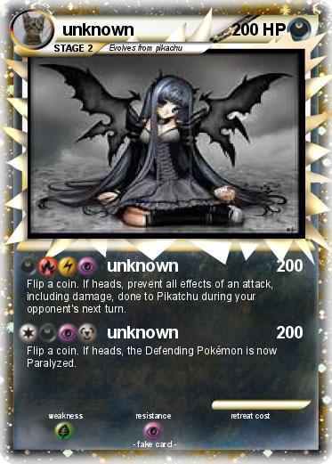 Pokemon unknown