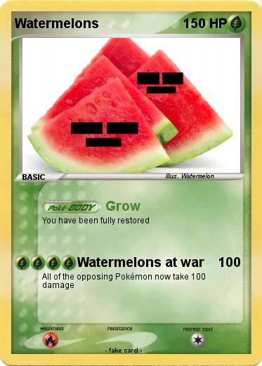 Pokemon Watermelons