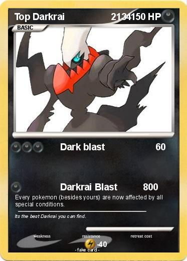 Pokemon Top Darkrai                  2134