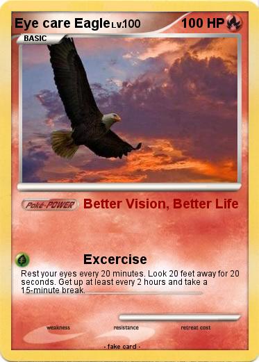 Pokemon Eye care Eagle