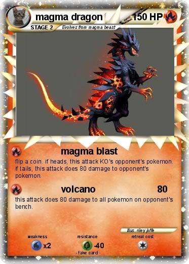 Pokemon magma dragon