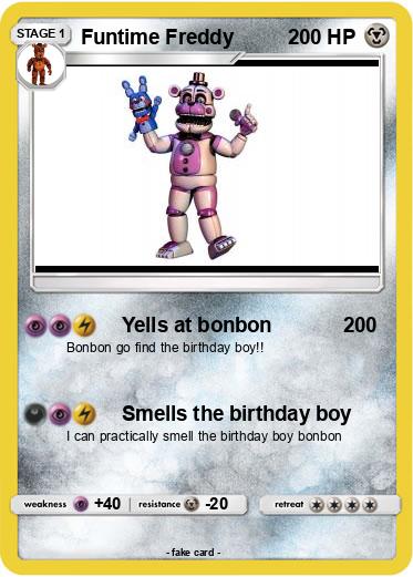 Pokemon Funtime Freddy