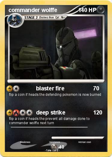 Pokemon commander wolffe