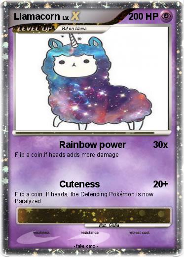 Pokemon Llamacorn