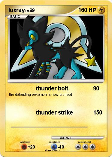 Pokemon luxray