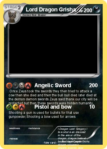 Pokemon Lord Dragon Grisha