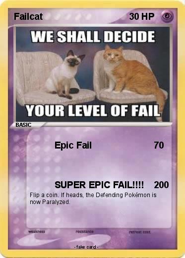 Pokemon Failcat
