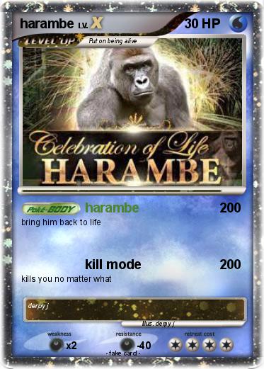 Pokemon harambe