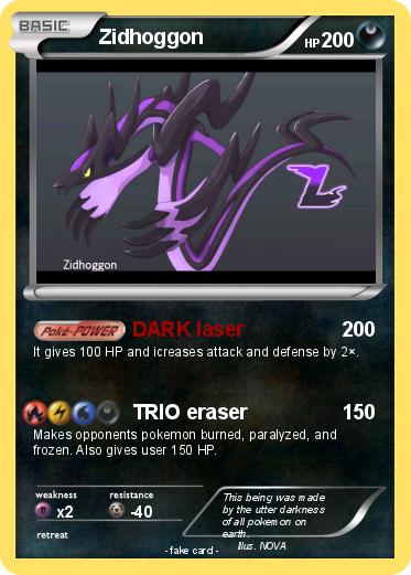Pokemon Zidhoggon