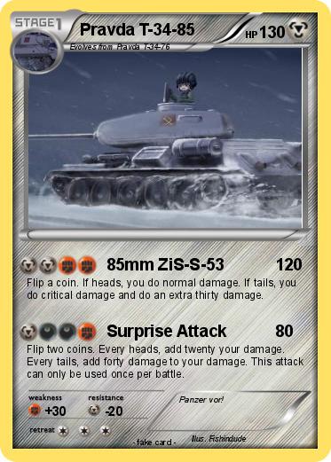 Pokemon Pravda T-34-85