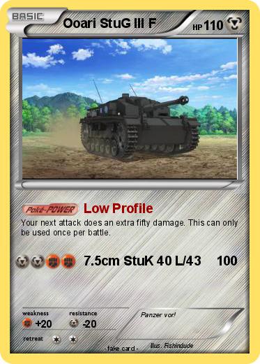Pokemon Ooari StuG III F