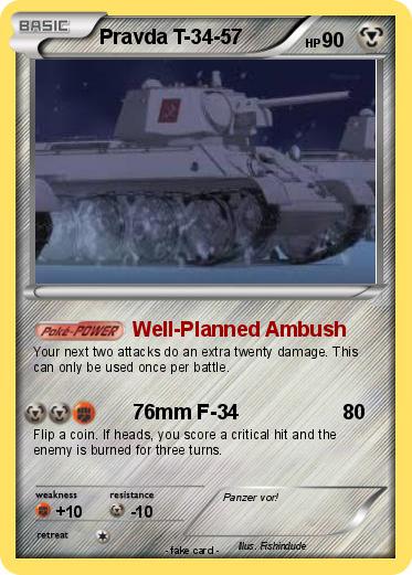 Pokemon Pravda T-34-57