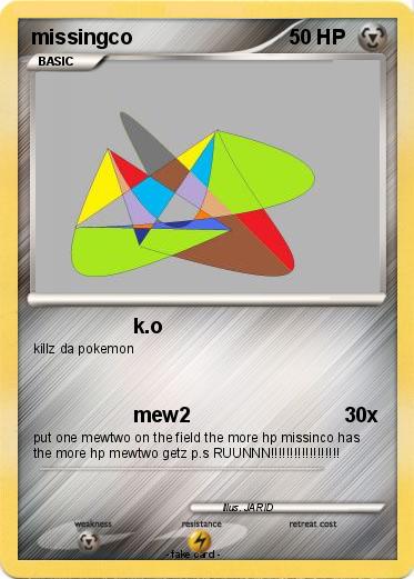Pokemon missingco