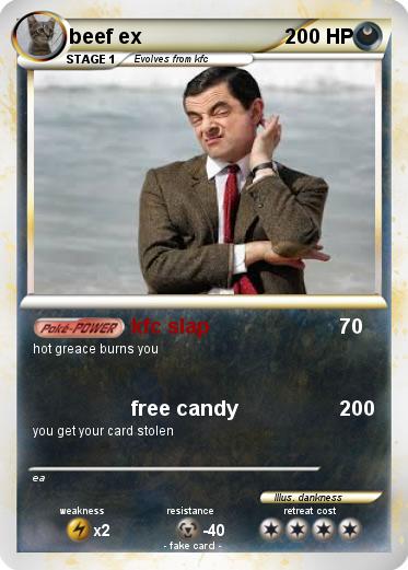 Pokemon beef ex