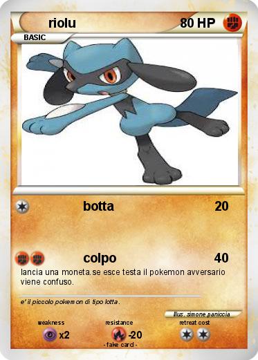 Pokemon riolu