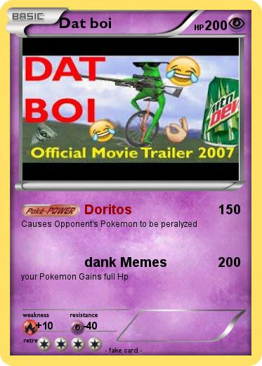 Pokemon Dat boi