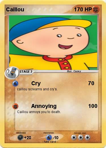 Pokemon Caillou