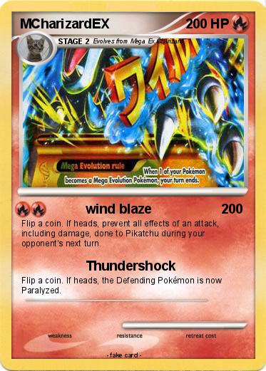 Pokemon MCharizardEX