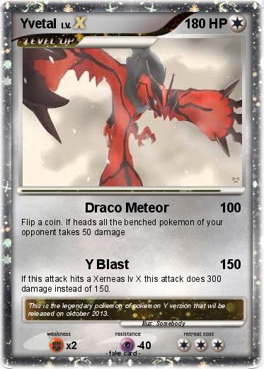 Pokemon Yvetal