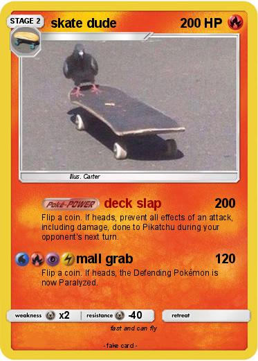 Pokemon skate dude