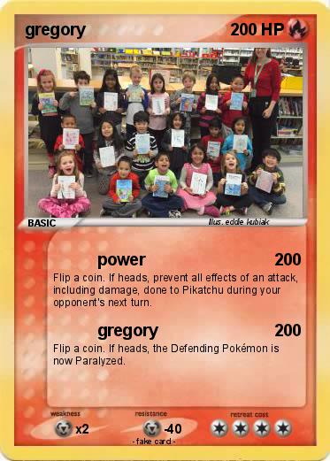 Pokemon gregory