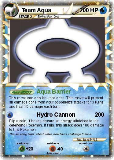 Pokemon Team Aqua