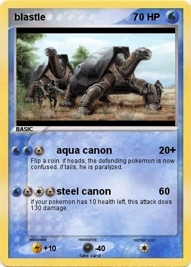 Pokemon blastle