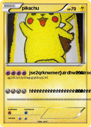 Pokemon pikachu