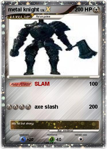 Pokemon metal knight
