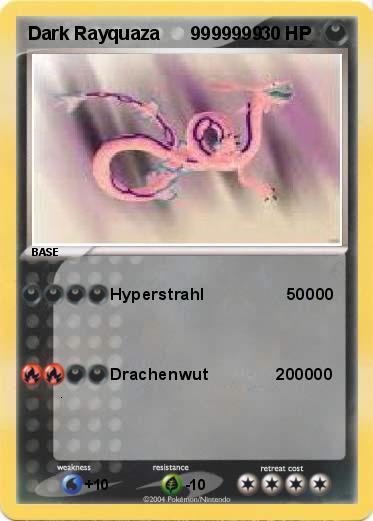 Pokemon Dark Rayquaza      9999999