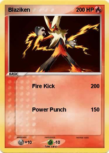 Pokemon Blaziken