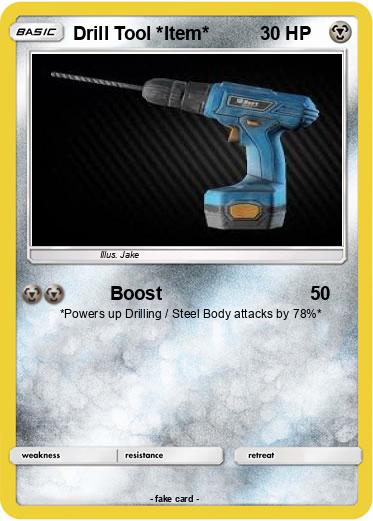 Pokemon Drill Tool *Item*