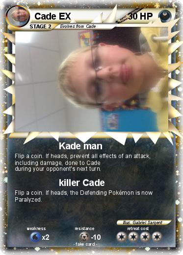 Pokemon Cade EX