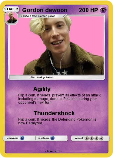 Pokemon Gordon dewoon