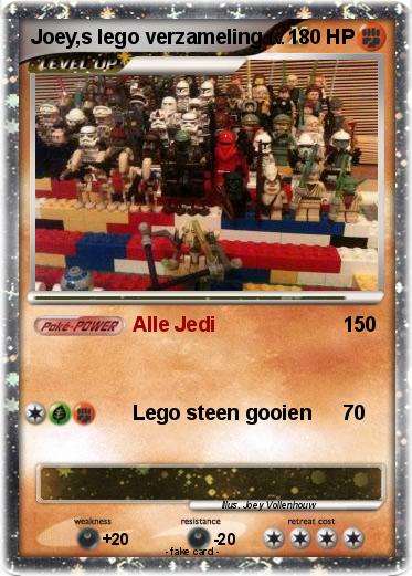 Pokemon Joey,s lego verzameling