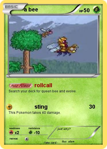 Pokemon a bee