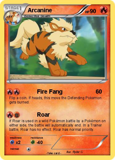 Pokemon Arcanine