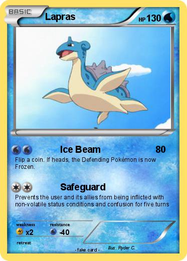 Pokemon Lapras