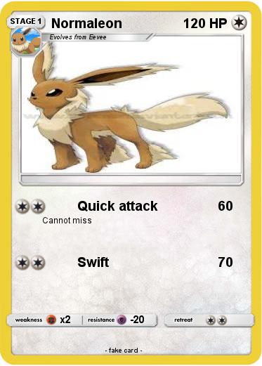 Pokemon Normaleon