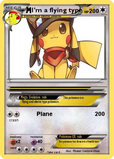 Pokemon I'm a flying type
