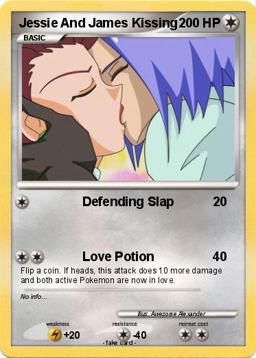 Pokemon Jessie And James Kissing