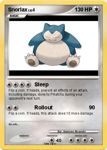 Pokemon Snorlax